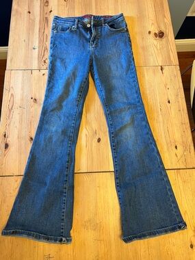 Guess Blue Flare Jeans with Wide Leg